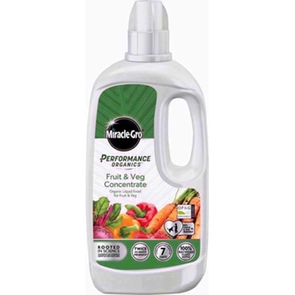 MIRACLE GRO PERFORM FRUIT VEG PLANT FOOD 1LTR