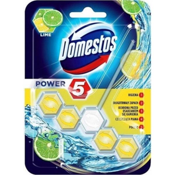 DOMESTOS POWER BLOCK LIME 55G PACK OF 9