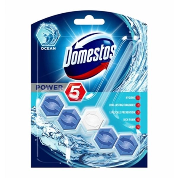 DOMESTOS POWER BLOCK OCEAN 55G PACK OF 7