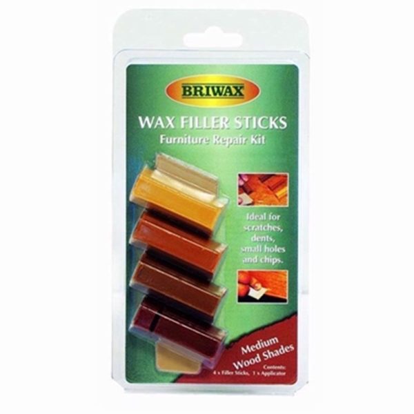 BRIWAX WAX FILLER STICKS MEDIUM