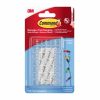 COMMAND CLEAR DECORATING CLIPS W/CLEAR STRIPS