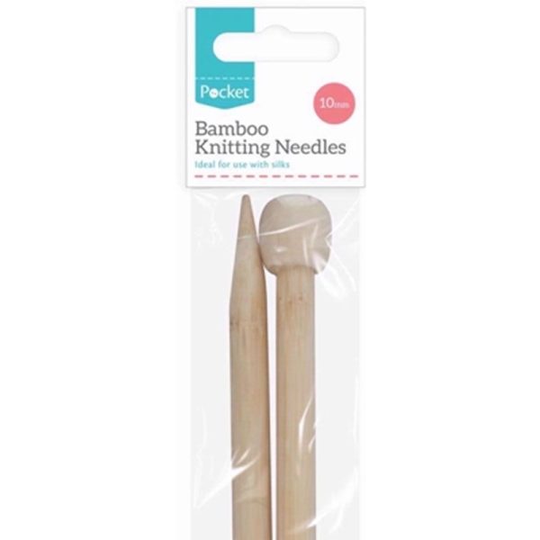 POCKET BAMBOO KNITTING NEEDLES