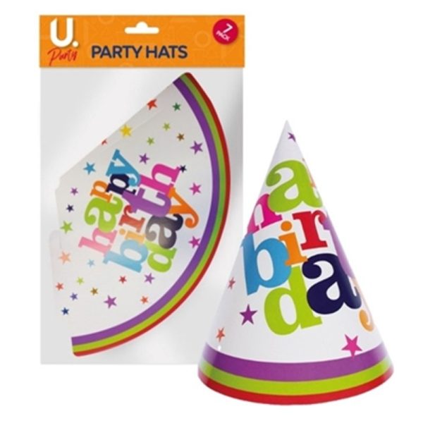 HAPPY BIRTHDAY PARTY HATS 7