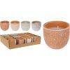 CITRONELLA CANDLE IN POT ASSORTED 7X6CM