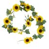 SUNFLOWER GARLAND 180CM