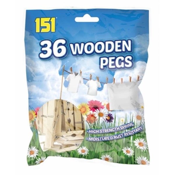 151 PEGS WOOD 36