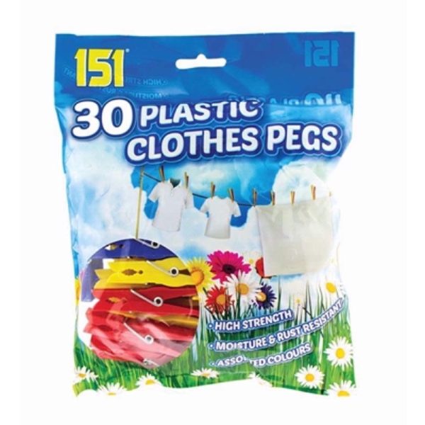 151 PEGS PLASTIC 30