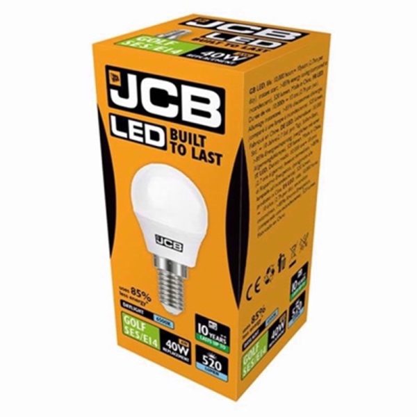 JCB LED BULB DAY LIGHT GOLF SES 6W/40W