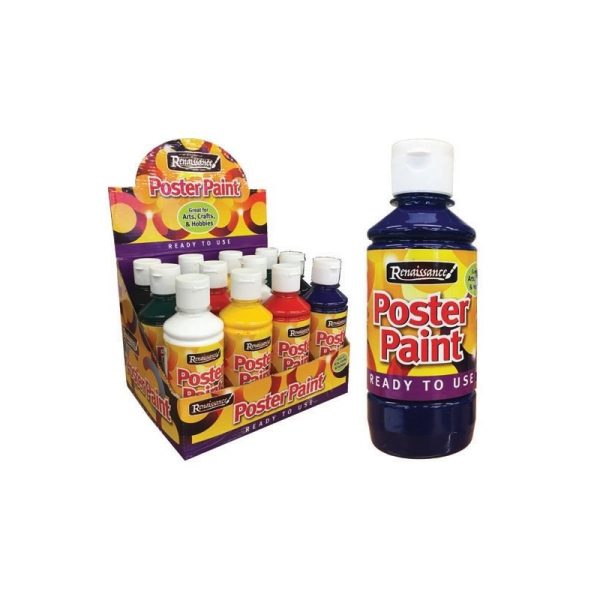 CREATE IT POSTER PAINT BOTTLES