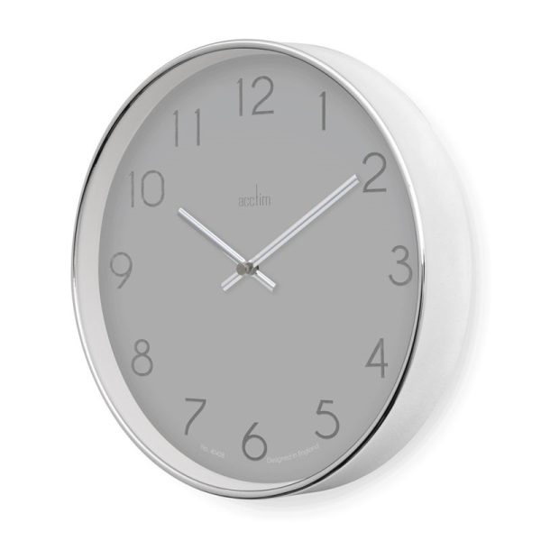 ACCTIM ELMA WALL CLOCK GREY