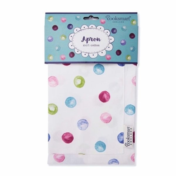 COOKSMART APRON SPOTTY DOTTY