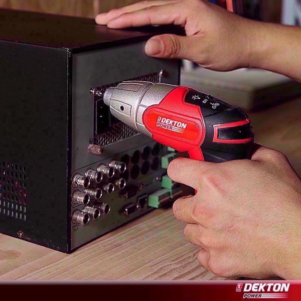 DEKTON CORDLESS SCREWDRIVER LI-ON 3.6V KIT