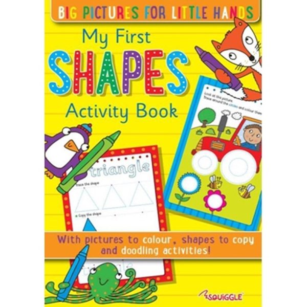 MY FIRST ACTIVITY BOOK ASSORTED (123 ABC SHAPES)