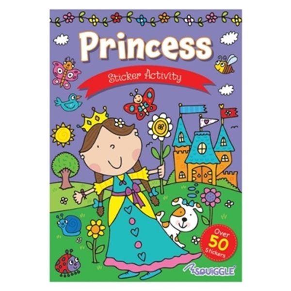 STICKER BOOK GIRL BOOK PACK OF 6