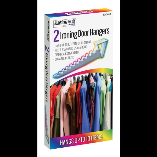 RYSONS CLOTHES HANGER OVER DOOR HOOK 2PC