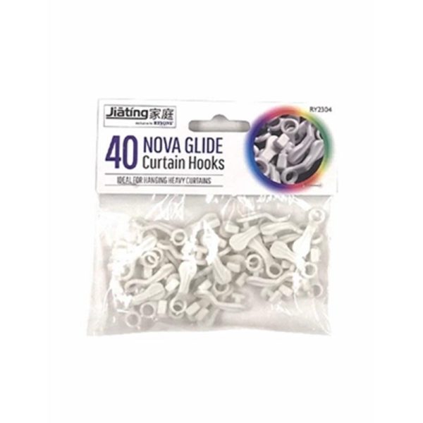 RYSONS CURTAIN HOOKS NOVA GLIDE