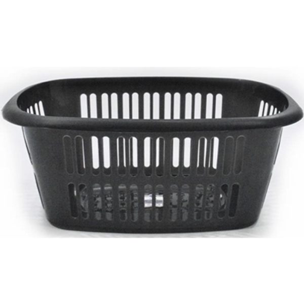 TML LAUNDRY BASKET RECTANGULAR GRAPHITE