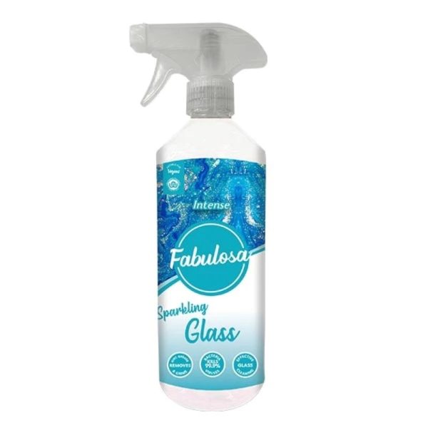 FABULOSA GLASS SPRAY INTENSE 500ML PACK OF 9