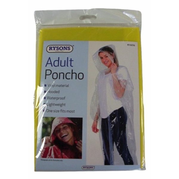 RYSONS PONCHO ADULT