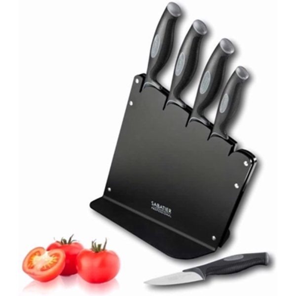 TAYLORS EYE SABATIER KNIFE BLOCK 6SET 5PCS