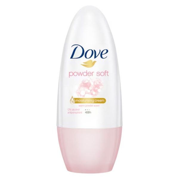 DOVE ROLL ON POWDER SOFT WOMEN 40ML PACK OF 24