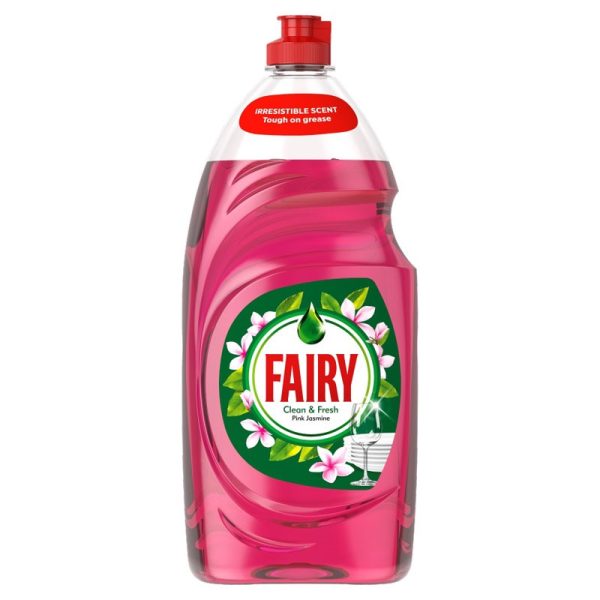 FAIRY WASHING UP LIQUID PINK JASMINE 1015ML PACK OF 8