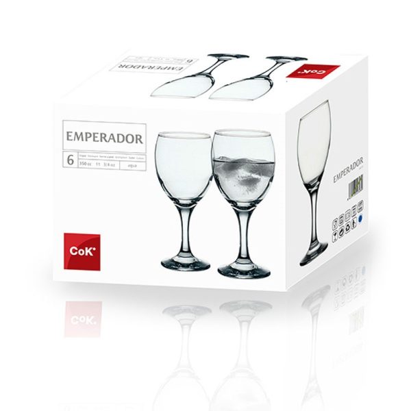 COPA EMPERADOR GLASSES 34.5CL PACK OF 6