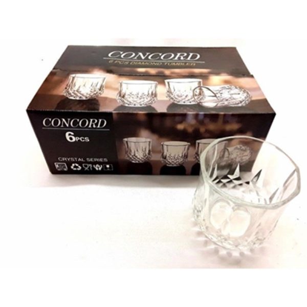 CRYSTAL SERIES SET 6 TUMBLER