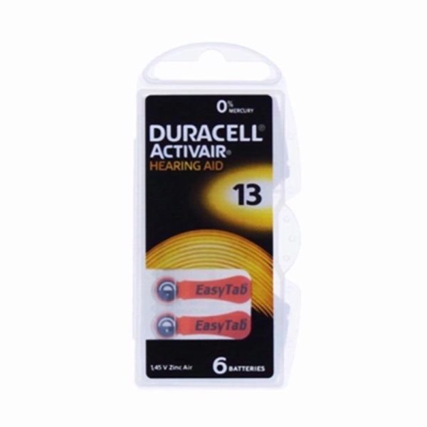 DURACELL BATTERIES HEARING AID PR48