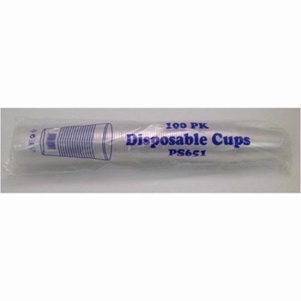 THL PLASTIC CUPS CLEAR 100PCS 180CC