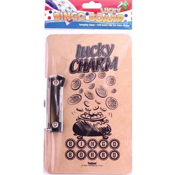 TALLON LUCKY CHARM BINGO BOARD PACK OF 12