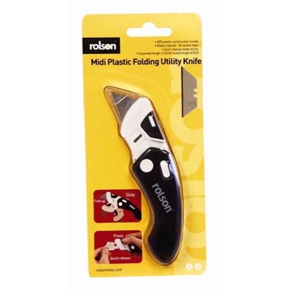 ROLSON FOLDING UTILITY KNIFE