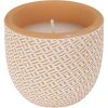 CITRONELLA CANDLE IN POT ASSORTED 7X6CM