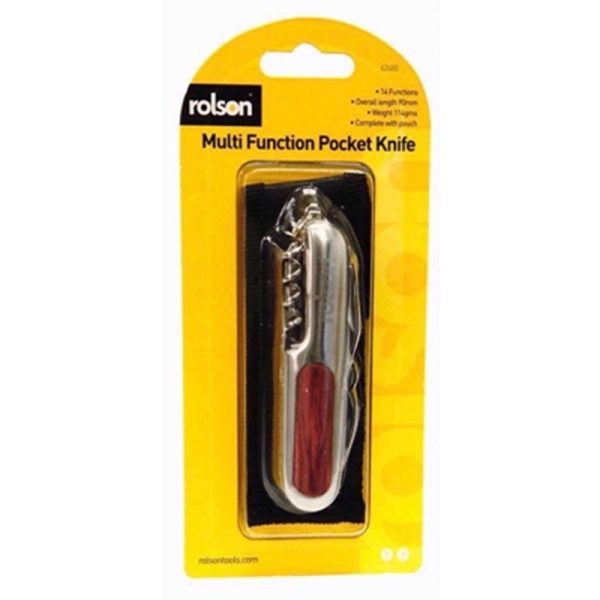 ROLSON MULTI FUNCTION POCKET KNIFE