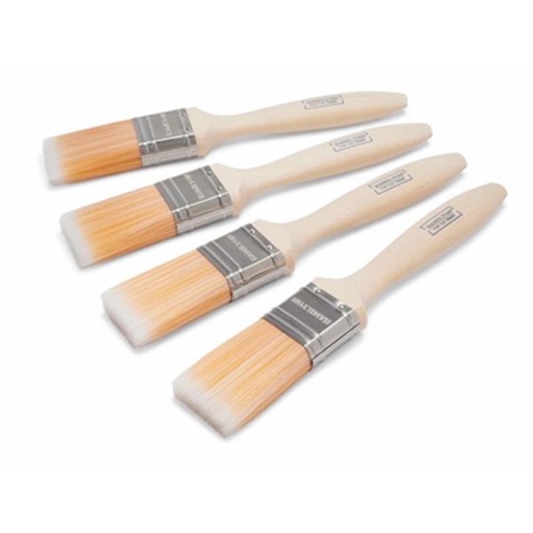 HAMILTON FINE TIP FLAT BRUSH PACK OF 4