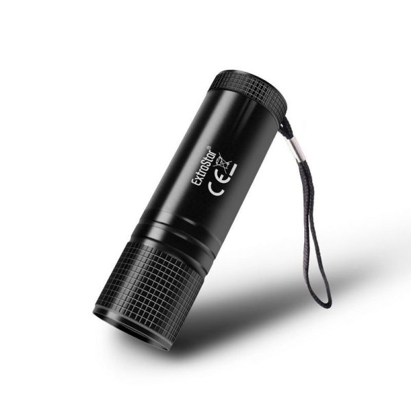 EXTRASTAR LED FLASHLIGHT BATTERY TORCH