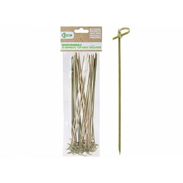 ECO CONNECTION BAMBOO KNOT SKEWER 25CM