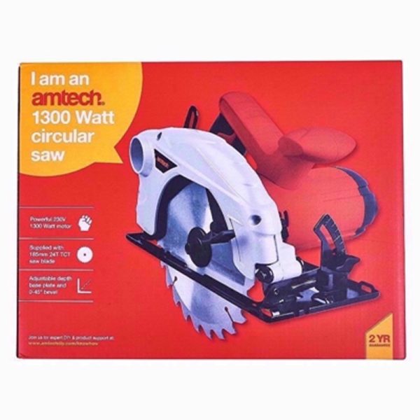 AMTECH CIRCULAR SAW 1300W 2/1 CA