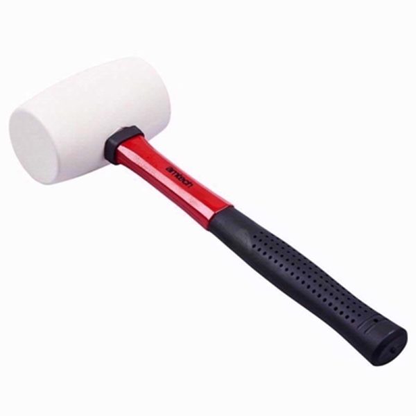 AMTECH RUBBER MALLET WHITE FIBERGLASS SHAFT