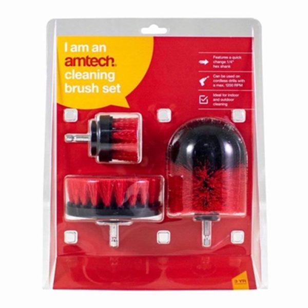 AMTECH CLEANING BRUSH SET