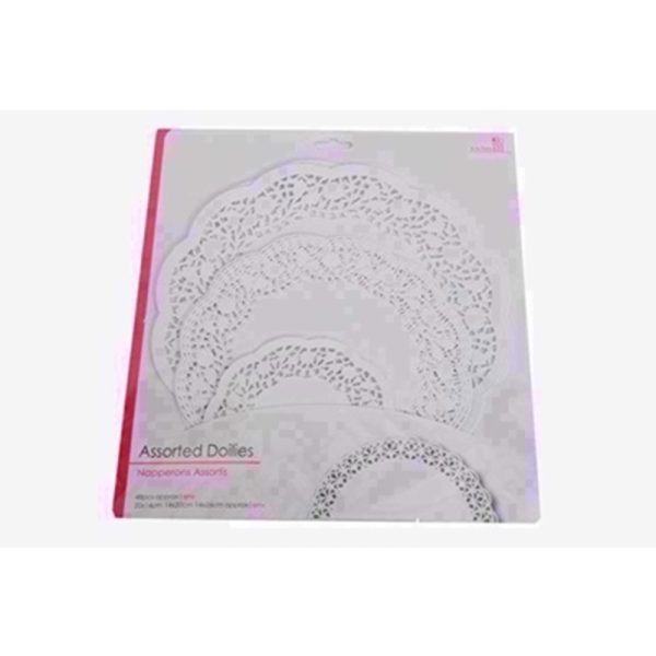 SIL PARTY DOILIES ASSORTED SIZES