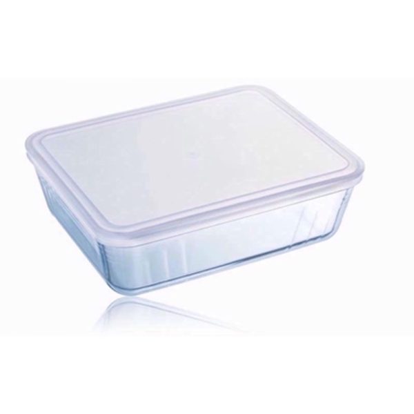 PYREX 1.5LTR RECTANGULAR DISH & LID PM