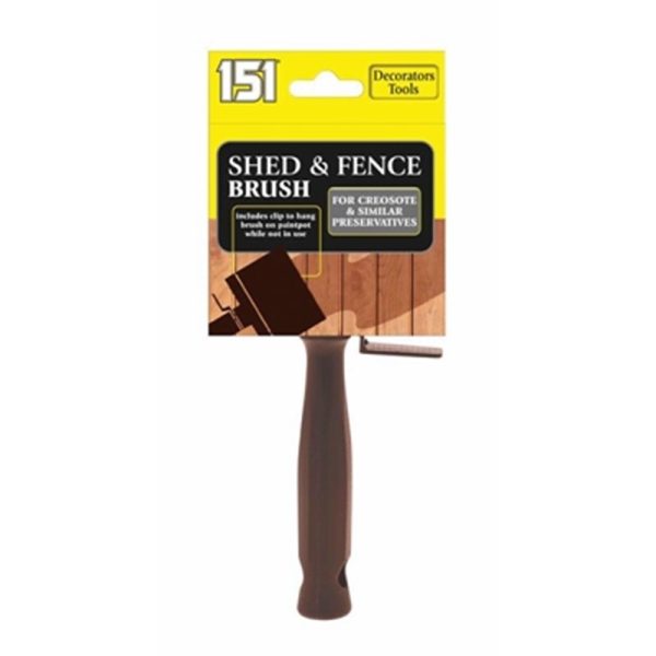 151 DECORATORS PAINT BRUSH SHED & FENCE