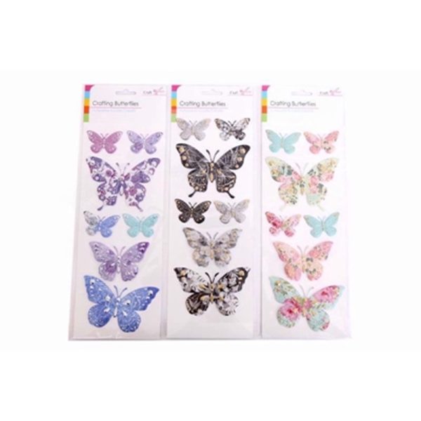 SIL CRAFT BUTTERFLY PUFFY