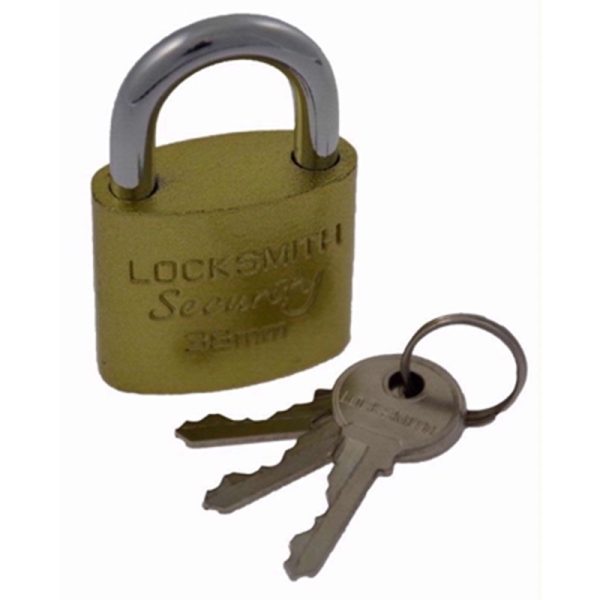 LOCKSMITH PADLOCK 38MM