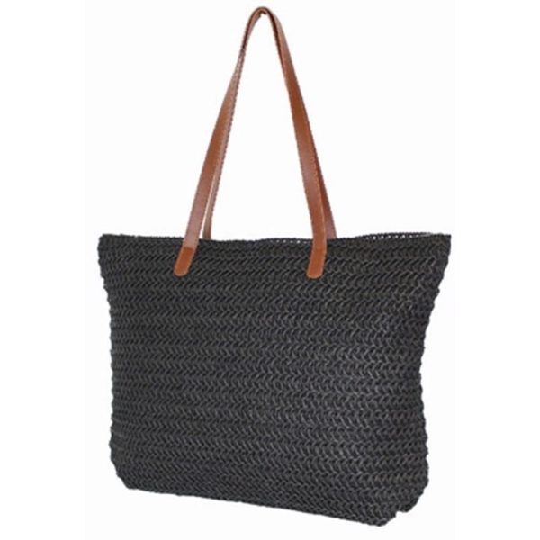 BEACH BAG BLOCK BLACK (2020)