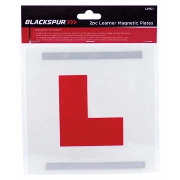 BLACKSPUR 2PCE L PLATES