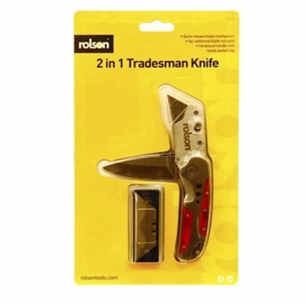 ROLSON TRADEMAN KNIFE 2 IN 1