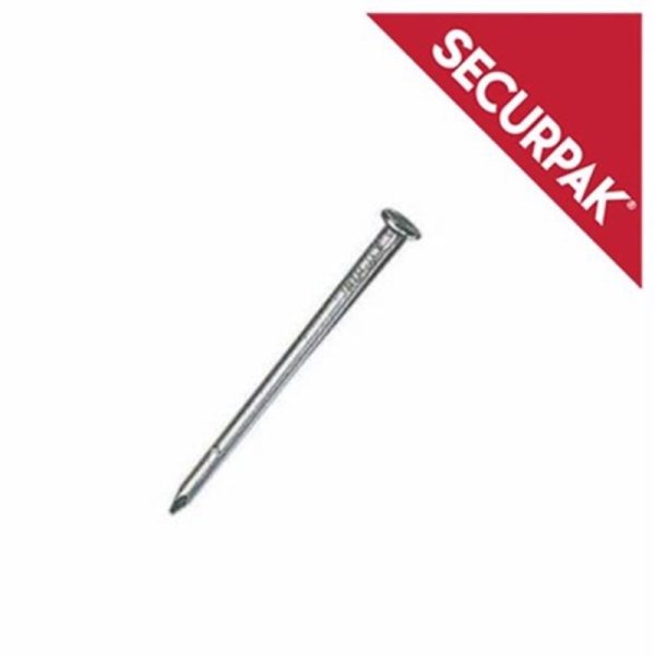 SECURPAK ROUND NAILS BRIGHT 50MM