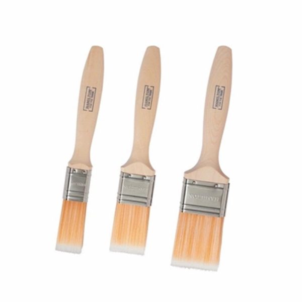 HAMILTON FINE TIP FLAT BRUSH PACK OF 3